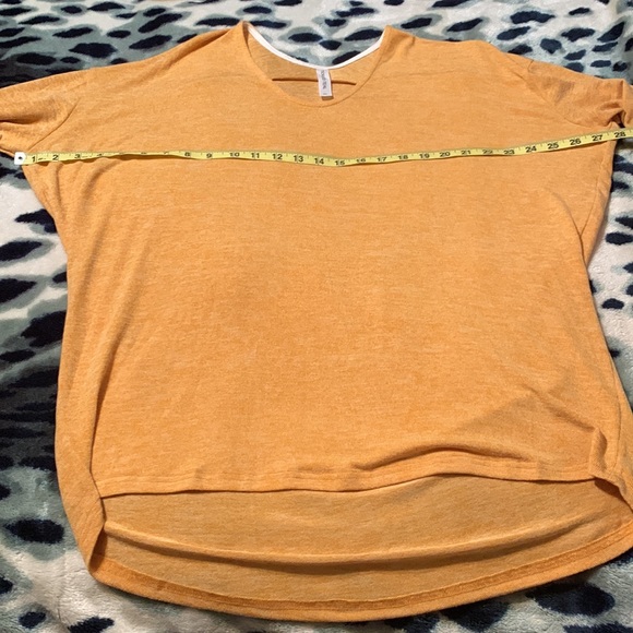 Tickled Teal mustard yellow sweater NWOT XL - Picture 5 of 12